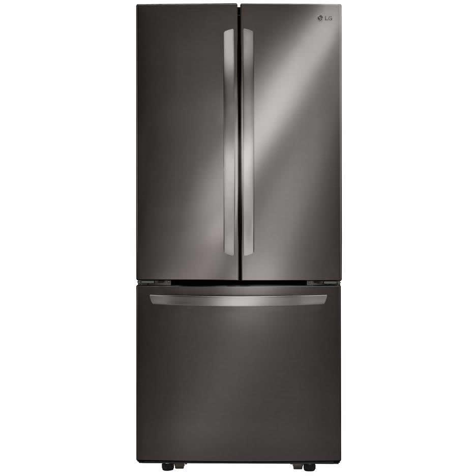  LG 30-inch, 21 cu.ft. Freestanding French 3-Door Refrigerator with Smart Cooling® System LFCS22520D IMAGE 1