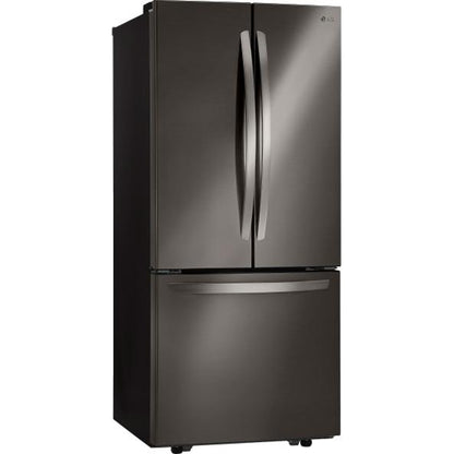 LG 30-inch, 21 cu.ft. Freestanding French 3-Door Refrigerator with Smart Cooling® System LFCS22520D IMAGE 2