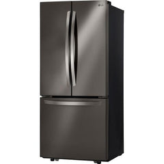  LG 30-inch, 21 cu.ft. Freestanding French 3-Door Refrigerator with Smart Cooling® System LFCS22520D IMAGE 3