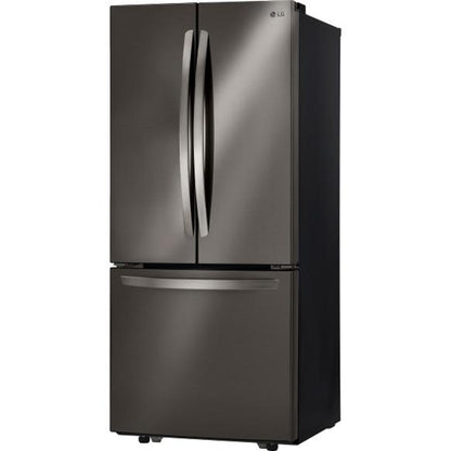 LG 30-inch, 21 cu.ft. Freestanding French 3-Door Refrigerator with Smart Cooling® System LFCS22520D IMAGE 3
