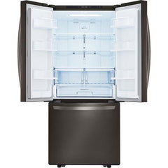  LG 30-inch, 21 cu.ft. Freestanding French 3-Door Refrigerator with Smart Cooling® System LFCS22520D IMAGE 4