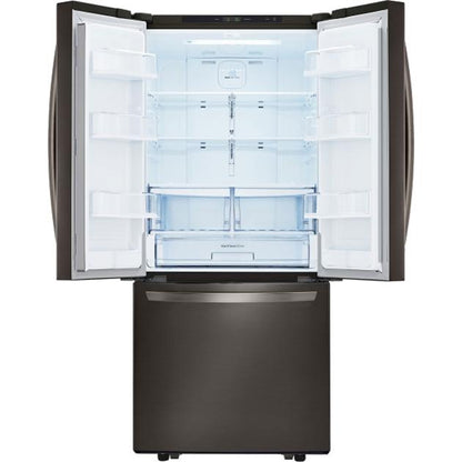 LG 30-inch, 21 cu.ft. Freestanding French 3-Door Refrigerator with Smart Cooling® System LFCS22520D IMAGE 4