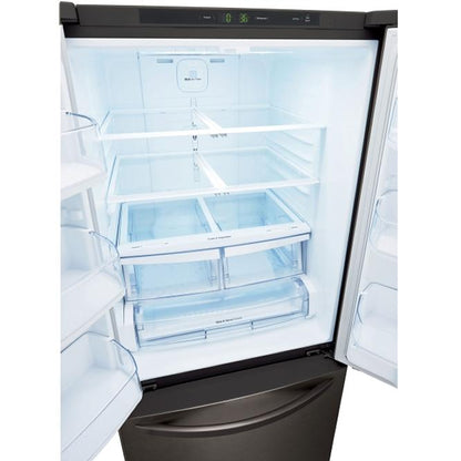 LG 30-inch, 21 cu.ft. Freestanding French 3-Door Refrigerator with Smart Cooling® System LFCS22520D IMAGE 5