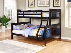 Litera Chapman de madera negra