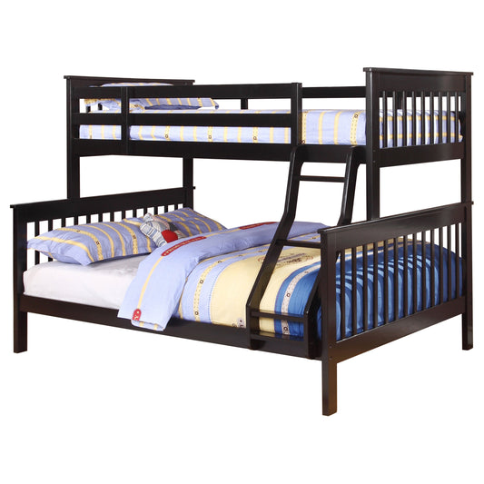 Chapman Wood Over Bunk Bed Black