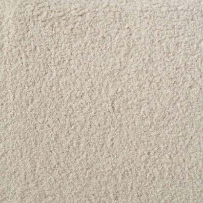 Madison Upholstered LED Storage Platform Bed Cream