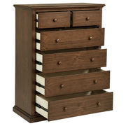 Sumerlin 6-drawer Bedroom Chest of Drawers Black