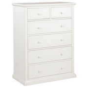 Sumerlin 6-drawer Bedroom Chest of Drawers Black