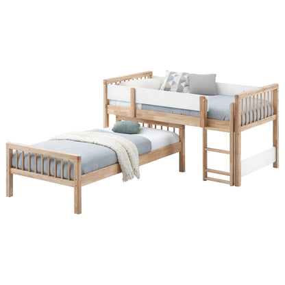 Cama litera Dakota Wood natural