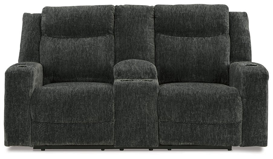 Martinglenn Reclining Loveseat with Console