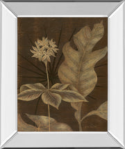Mirrored Frame Tropical Night I By Jane Carroll