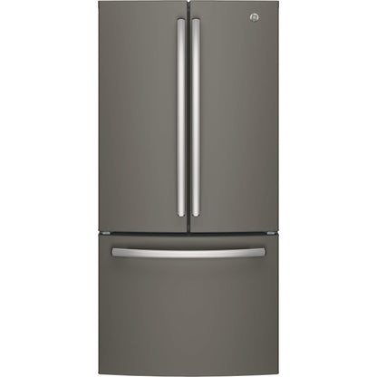 GE 33-inch, 18.6 cu. ft. Counter-Depth French-Door Refrigerator GWE19JMLES IMAGE 1