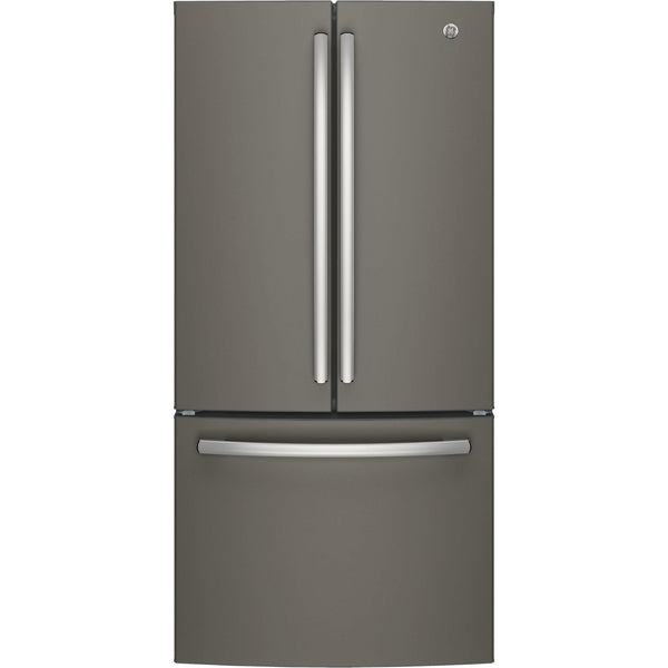 GE 33-inch, 18.6 cu. ft. Counter-Depth French-Door Refrigerator GWE19JMLES