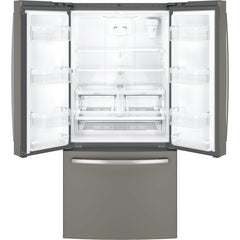 GE 33-inch, 18.6 cu. ft. Counter-Depth French-Door Refrigerator GWE19JMLES IMAGE 2