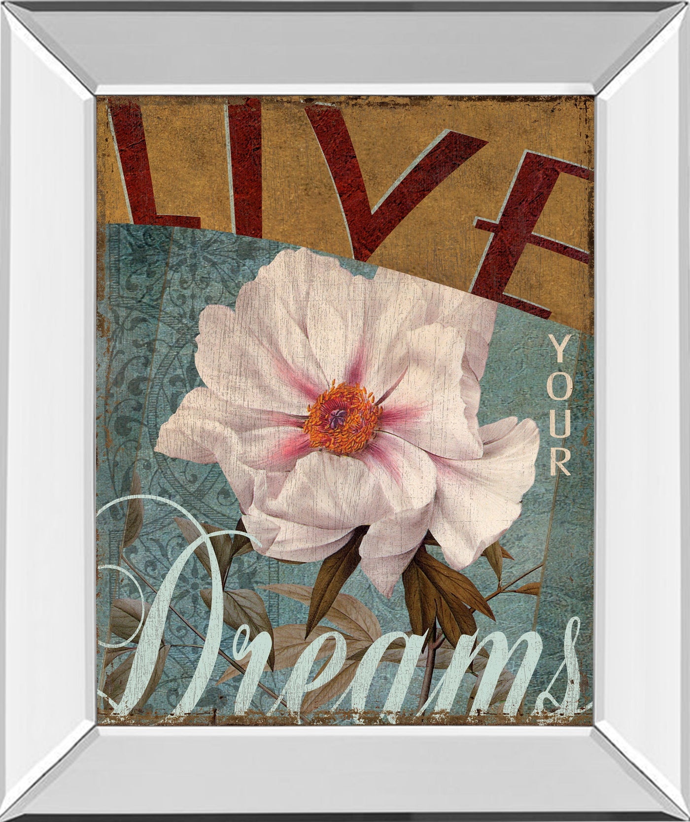 Mirrored Frame Live Your Dream By Kelly Donovan