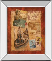 Mirrored Frame Memories Of Italy By Conrad Knutsen