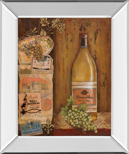 Mirrored Frame Vintage White By Tava Studio
