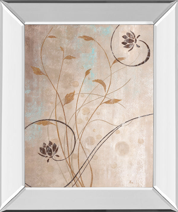 Mirrored Frame Spring Meadow I By Nan