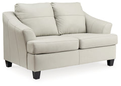 Genoa Loveseat in Coconut