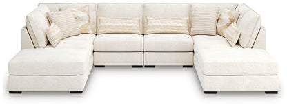 Donelson Creek 6-Piece Sectional and Ottoman