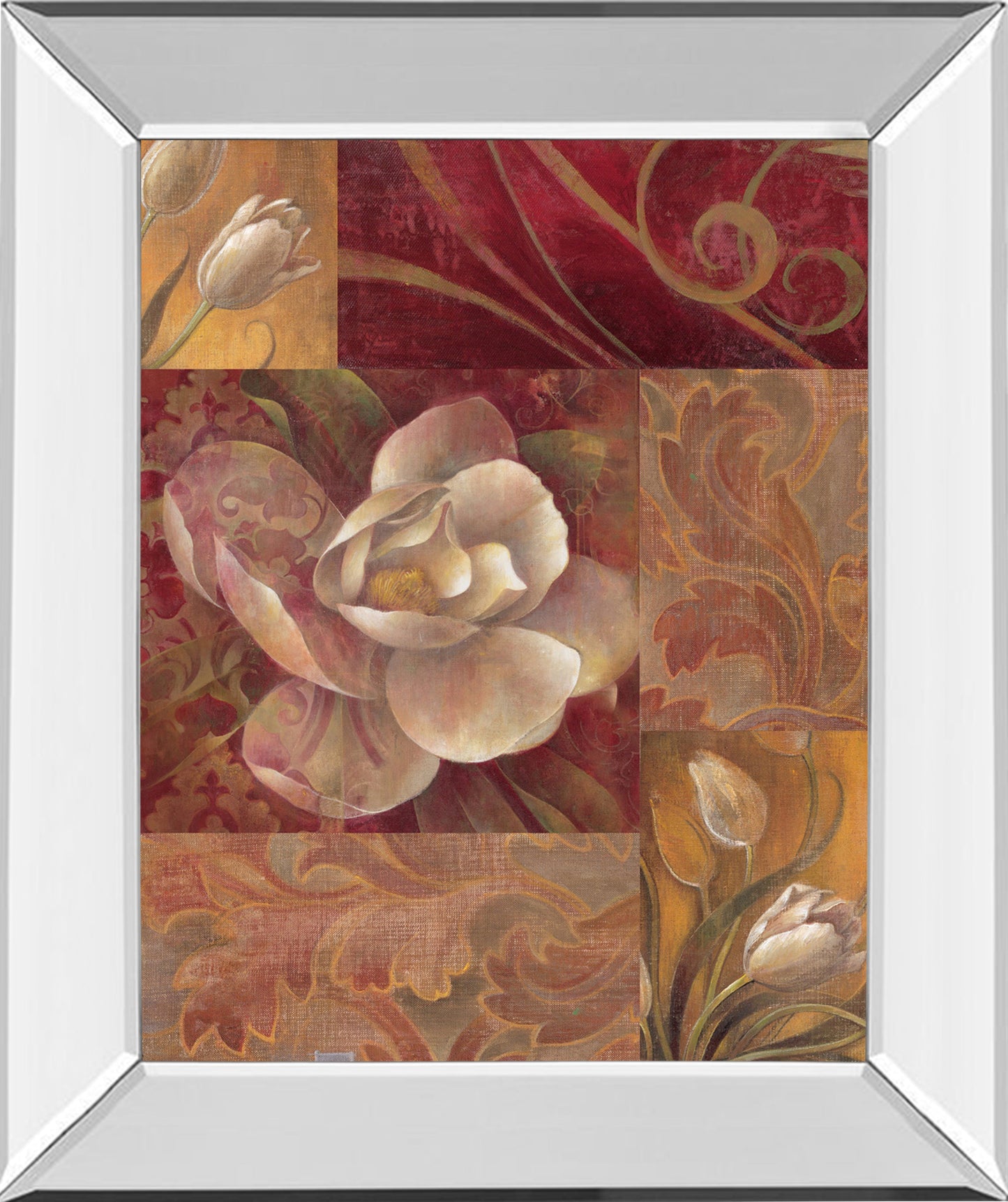 Mirrored Frame Variety Of Style I By Elaine Vollherbst-Lane