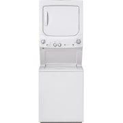  GE Stacked Washer/Dryer Electric Laundry Center GUD27ESSMWW IMAGE 1