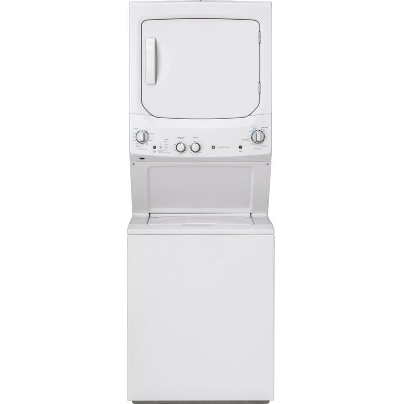 GE Stacked Washer/Dryer Electric Laundry Center GUD27ESSMWW
