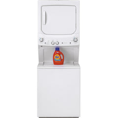  GE Stacked Washer/Dryer Electric Laundry Center GUD27ESSMWW IMAGE 2