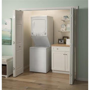  GE Stacked Washer/Dryer Electric Laundry Center GUD24ESSMWW IMAGE 10