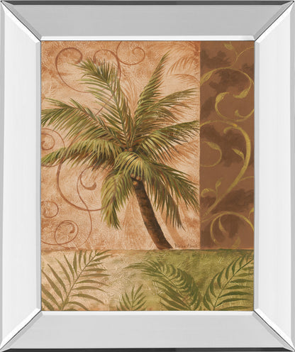 Mirrored Frame Tropical Breeze I By Vivian Flasch