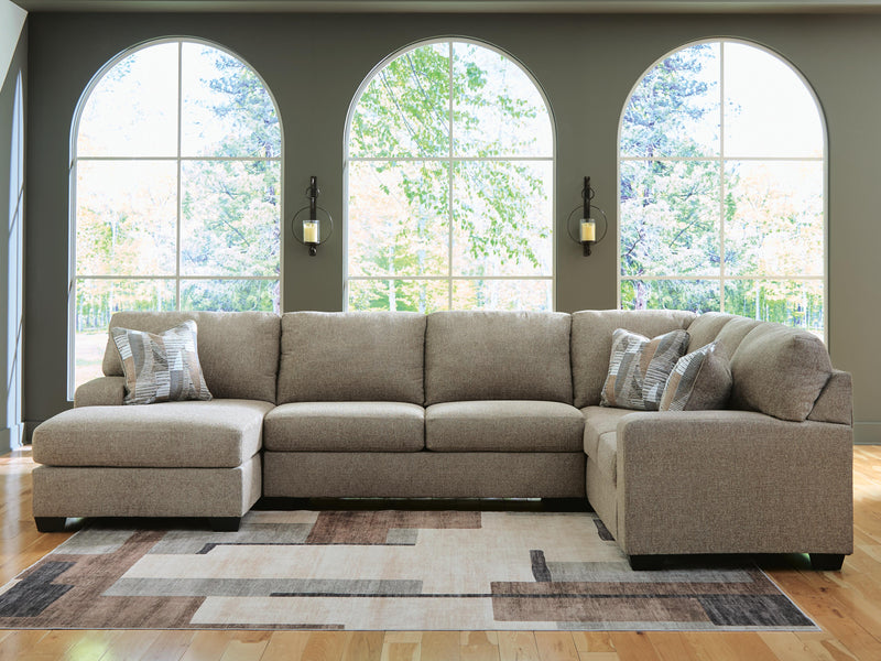 Newellen 3-Piece Sleeper Sectional with Chaise