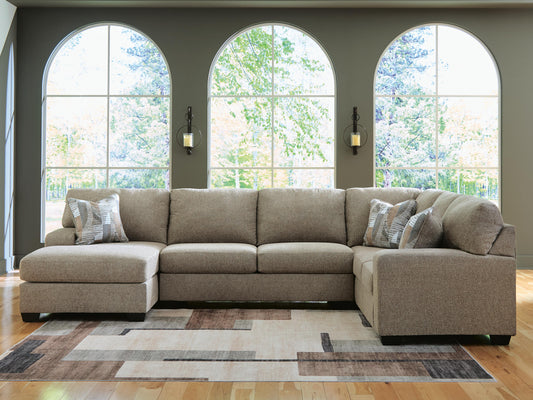 Newellen 3-Piece Sectional with Chaise