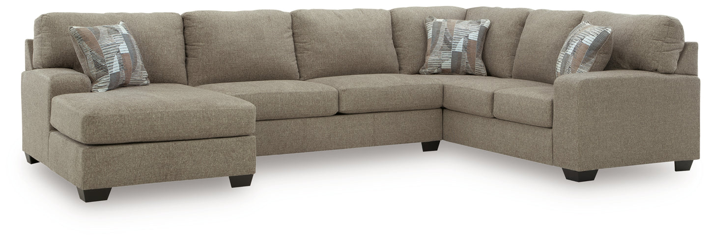 Newellen 3-Piece Sleeper Sectional with Chaise