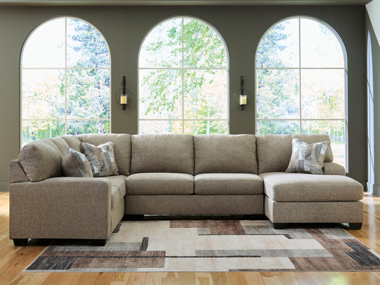 Newellen 3-Piece Sectional with Chaise