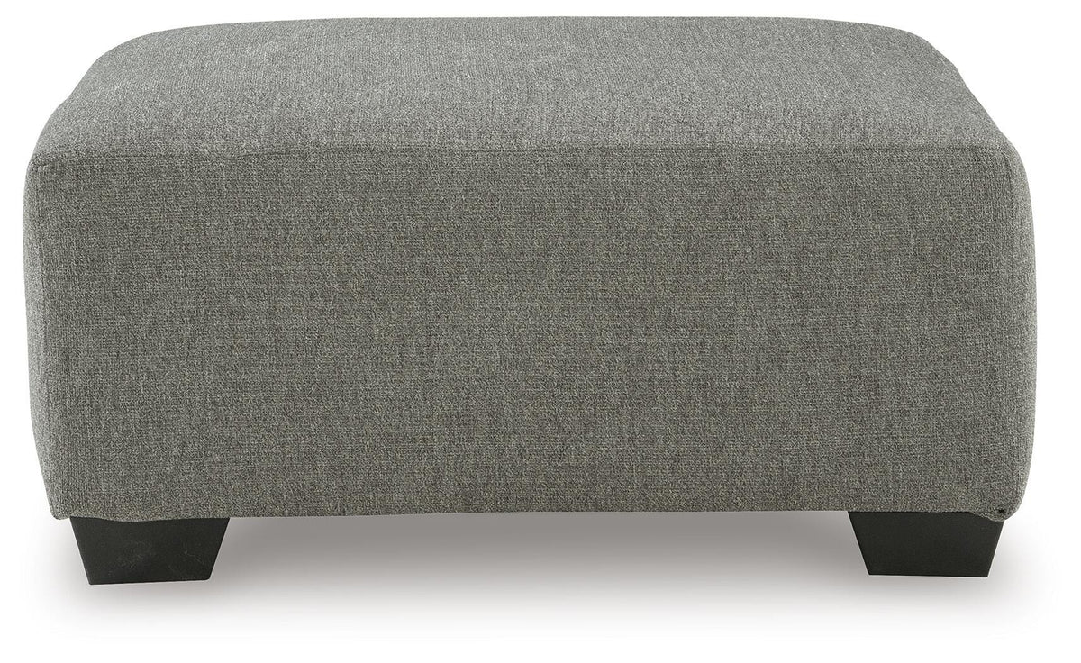 Newellen 3-Piece Sectional and Oversized Ottoman