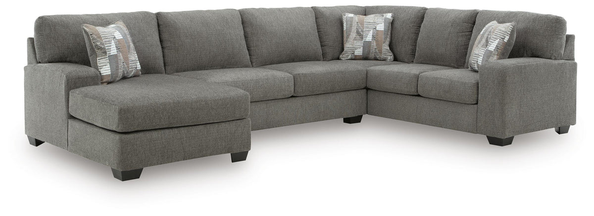 Newellen 3-Piece Sleeper Sectional with Chaise
