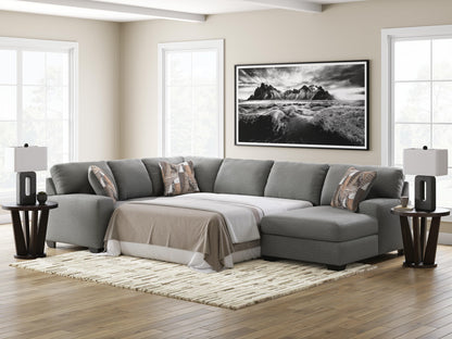 Newellen 3-Piece Sleeper Sectional with Chaise