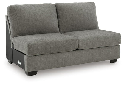 Newellen 3-Piece Sectional and Oversized Ottoman