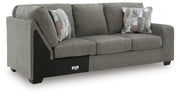 Newellen 3-Piece Sectional and Oversized Ottoman