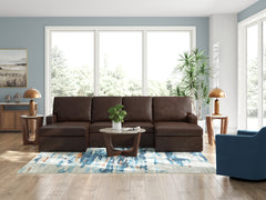 Modern Day 3-Piece Sectional with Double Chaise