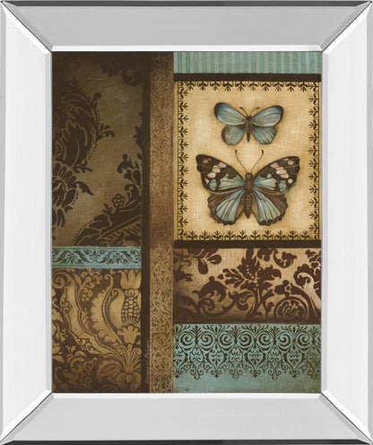 Mirrored Frame Back To The Garden II By Kimberly Poloson
