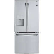  LG 30-inch, 21.8 cu.ft. Freestanding French 3-Door Refrigerator with Smart Cooling® System LFDS22520S IMAGE 1