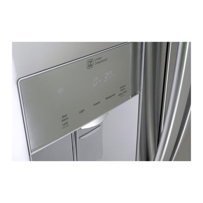 LG 30-inch, 21.8 cu.ft. Freestanding French 3-Door Refrigerator with Smart Cooling® System LFDS22520S IMAGE 8