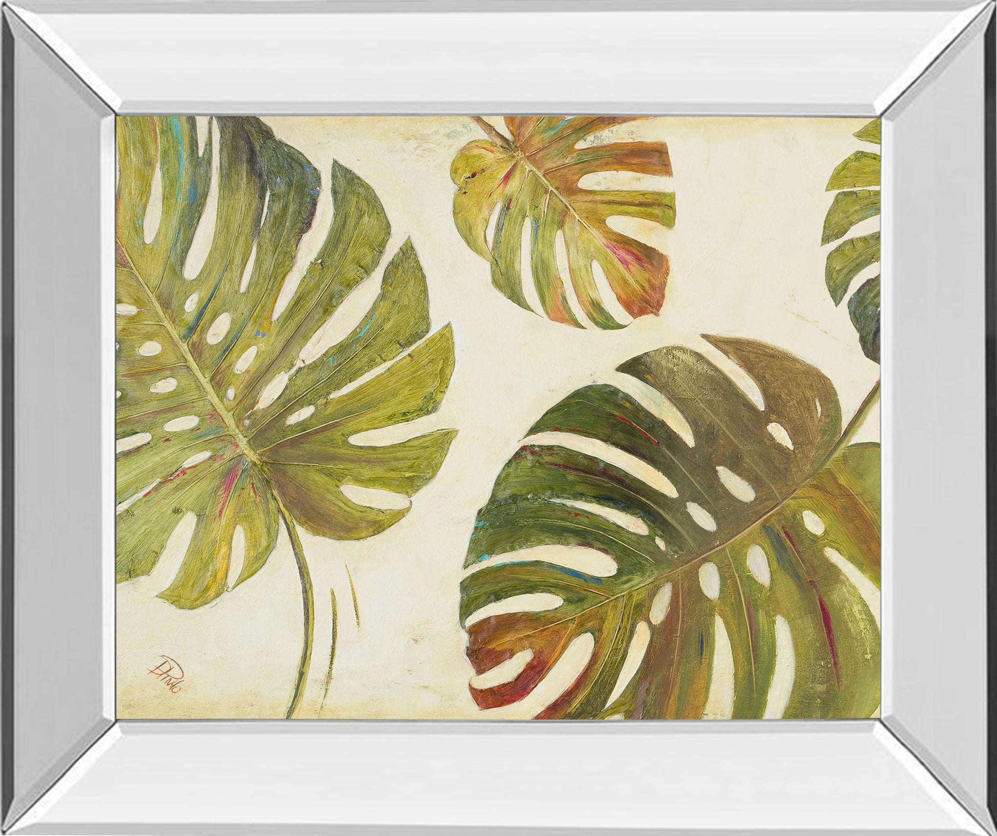Mirrored Frame Organic I By Patricia Pinto