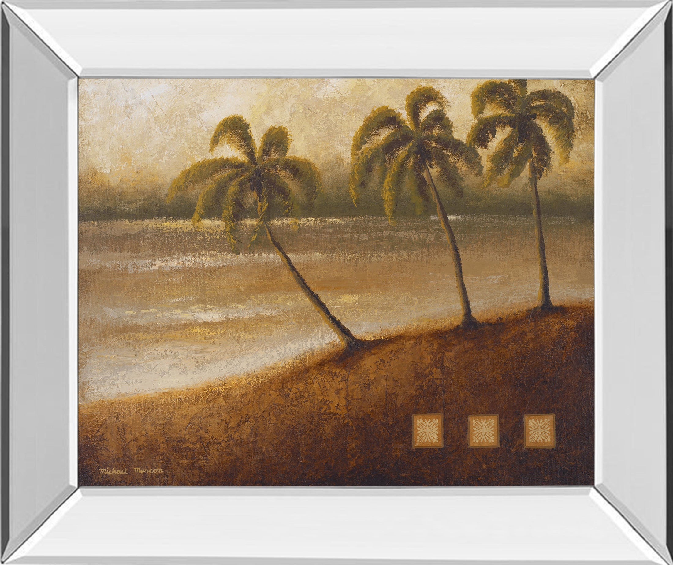 MIRRORED FRAME TROPICAL ESCanadian Art Prints Inc.E II BY MICHAEL MARCON