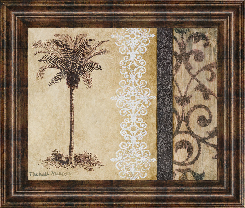 Decorative Palm II By Michael Marcon