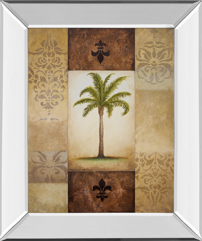 Mirrored Frame Fantasy Palm I By Michael Marcon