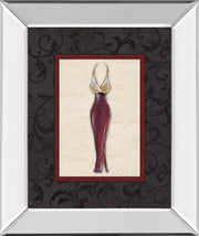 Mirrored Frame Fashion Dress II By Susan Osbourne