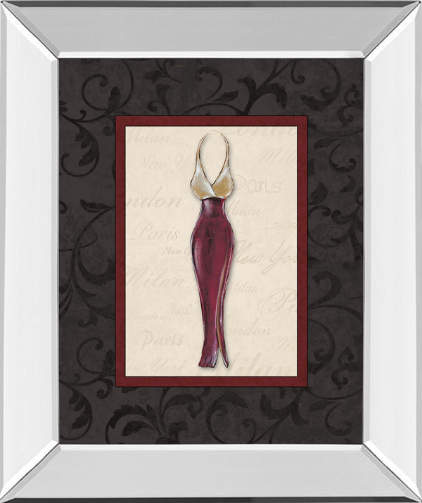 Mirrored Frame Fashion Dress II By Susan Osbourne