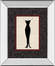 Mirrored Frame Fashion Dress I By Susan Osbourne